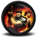 Resident Evil 5 3 Icon 128x128 png
